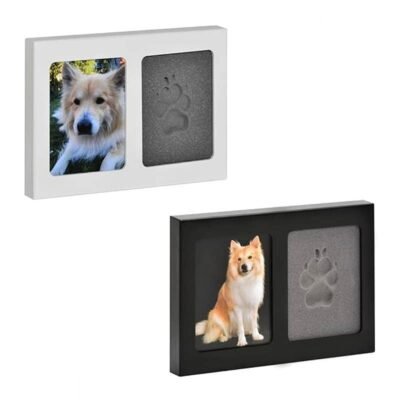 Pet-Imprint Double Picture Frame