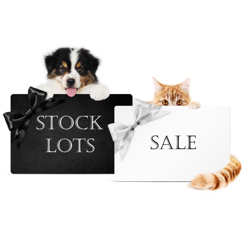Sale and Stock Lots for Pets